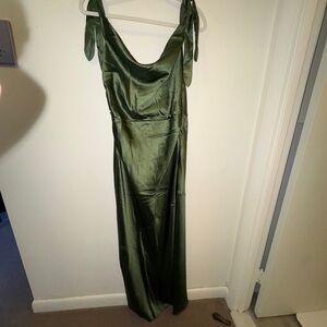 Petal & Pup Forest Green Maxi Dress